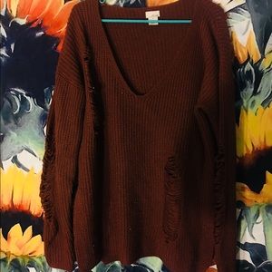 Wet seal sweater
